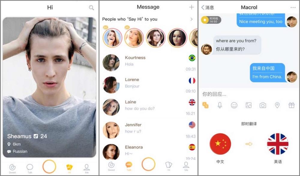 可以和外国人聊天的app，国外自动匹配视频聊天的app