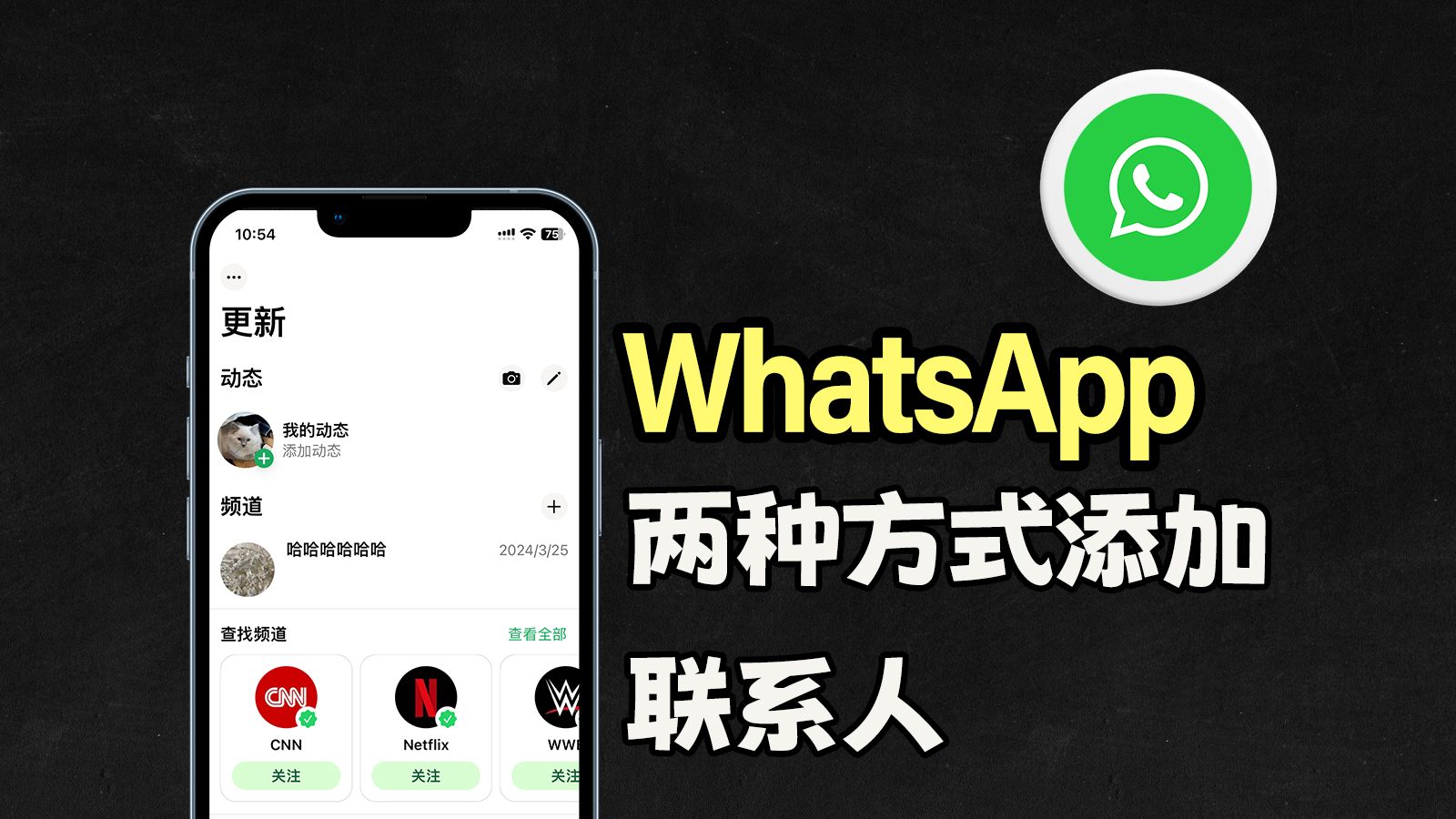 怎么用whatsapp加好友，如何在whatsapp上添加好友