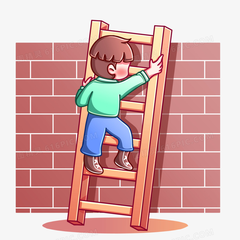 梯子卡通图片可爱，梯子卡通图片可爱简笔画