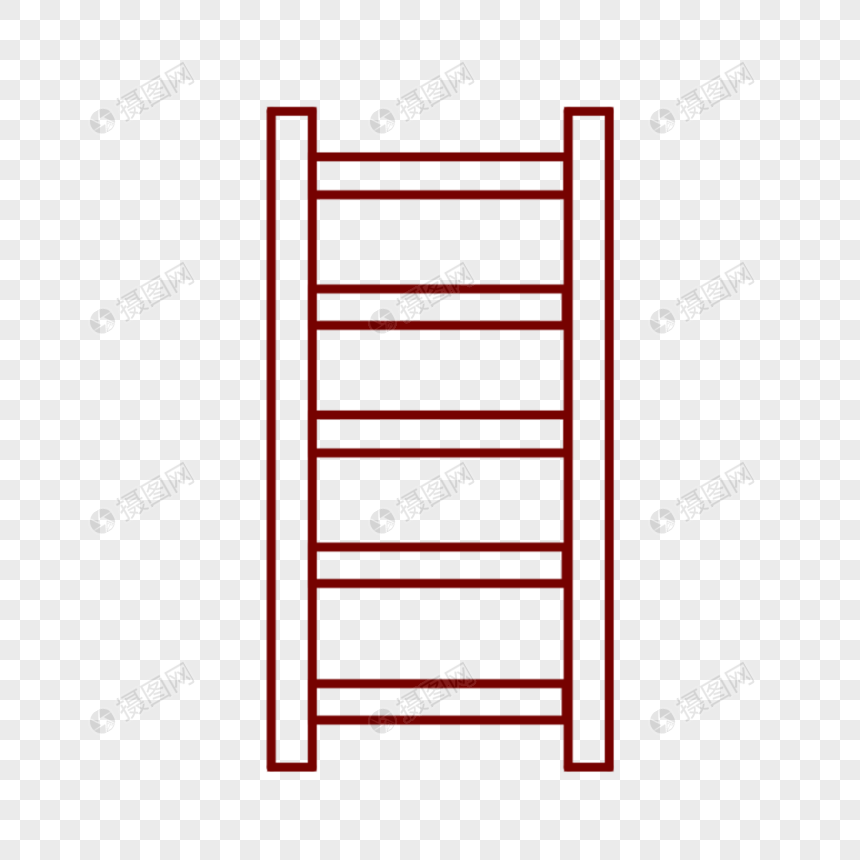 折叠梯子简笔画，折叠梯子的制作方法