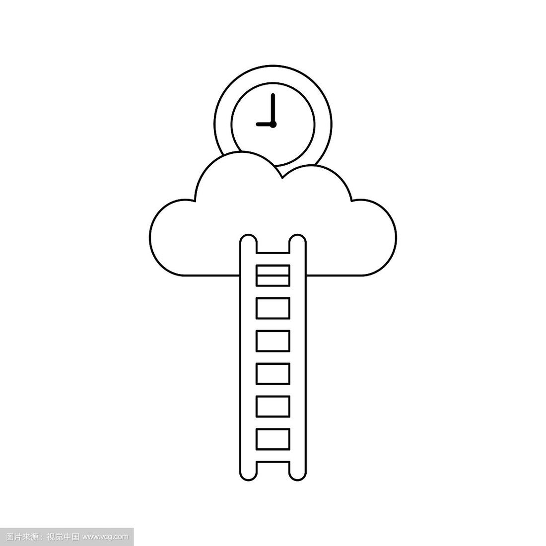 梯子图片简笔画大全，梯子图片简笔画大全可爱