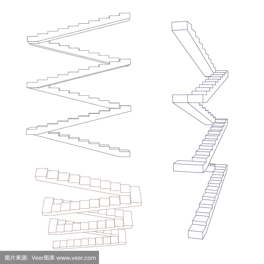 怎么简笔画梯子，怎么简笔画梯子图片