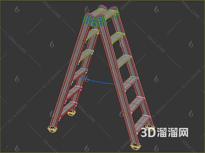 3d梯子的画法，最简单的3d立体画教程 梯子