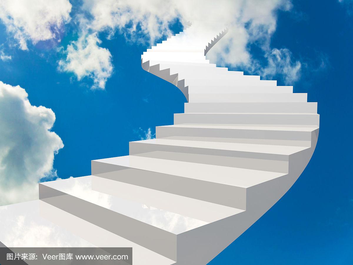 天堂的照片有梯子的，天堂的照片有梯子的图片大全