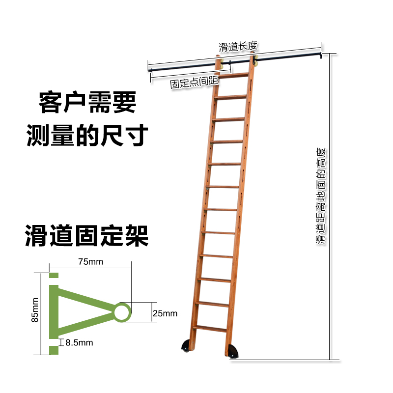 老式木梯子尺寸怎样做，老式木梯子尺寸怎样做的